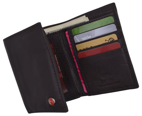 cash system wallet with rfid|men's security wallets with chain.